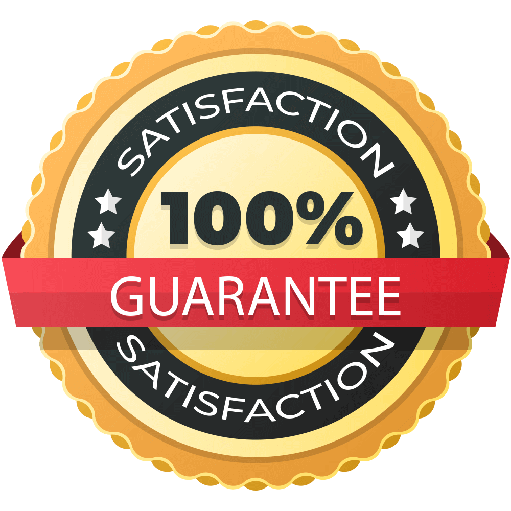 100% Satisfaction Guarantee